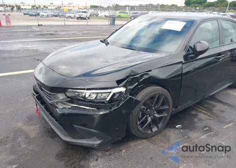 2023 Honda Civic Sport z USA, uszkodzony, nr VIN 2HGFE2F53PH525846